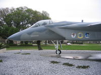 74-0095 @ KPAM - On Display at Tyndall AFB - by Mark Silvestri