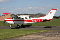 G-AYCJ @ EGBR - Cessna TP206D Super Skylane, Breighton Airfield's 2012 April Fools Fly-In. - by Malcolm Clarke