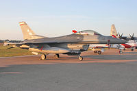 87-0339 @ LAL - General Dynamics F-16C Fighting Falcon, c/n: 5C-600 at 2012 Sun N Fun - by Terry Fletcher