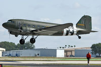 N74589 @ LAL - 1942 Douglas DC3C-S1C3G, c/n: 9926 at 2012 Sun N Fun - by Terry Fletcher