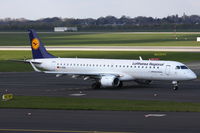 D-AEBA @ EDDL - Lufthansa CityLine, Embraer ERJ-195LR, CN: 19000314, Aircraft Name: Füssen - by Air-Micha