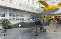 N48145 @ 0S9 - Aeronca O-58B Grasshopper at the Port Townsend Aero Museum, Port Townsend WA - by Ingo Warnecke