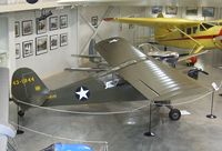N48145 @ 0S9 - Aeronca O-58B Grasshopper at the Port Townsend Aero Museum, Port Townsend WA