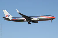 N361AA @ KORD - Short final for 10 - by John Meneely