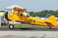 N5118N @ LAL - 1943 Boeing A75L3, c/n: 75-7195 at 2012 Sun N Fun - by Terry Fletcher