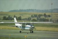 N761BQ @ BIL - Cessna Centurion @ BIL - by Daniel Ihde