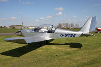 G-STEE @ EGBR - Aerotechnik EV-97 EuroStar, Breighton Airfield's 2012 April Fools Fly-In. - by Malcolm Clarke