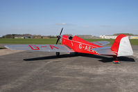 G-AEXT @ EGBR - Dart Kitten II, Breighton Airfield's 2012 April Fools Fly-In. - by Malcolm Clarke