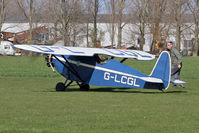 G-LCGL @ EGBR - Comper GLA7 Swift, Breighton Airfield's 2012 April Fools Fly-In. - by Malcolm Clarke