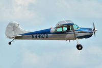 N4497B @ LAL - 1955 Cessna 170B, c/n: 26841 at 2012 Sun N Fun - by Terry Fletcher