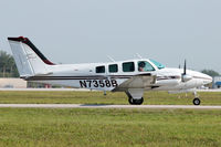 N7358B @ LAL - 1973 Beech 58, c/n: TH-373 at 2012 Sun N Fun - by Terry Fletcher