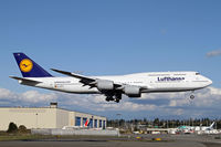 D-ABYA @ PAE - On one of its final test flights as Boeing 22 before delivering on April 23rd or thereabouts. - by Duncan Kirk