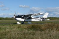 G-KTWO @ EGFH - Visiting Cessna Skylane. - by Roger Winser
