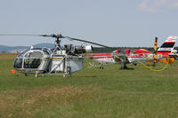 F-GLPV @ LOXN - nice old Helicopter - by Loetsch Andreas