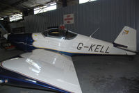 G-KELL @ EIAB - In the hanger at Abbeyshrule airfield. - by Noel Kearney