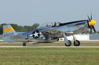 N51JC @ LAL - 1944 North American/aero Classics P-51D, c/n: 44-72339 at 2012 Sun N Fun - by Terry Fletcher