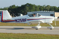 N25BF @ LAL - 1999 Francisco Robert J RV 6/A, c/n: 24351 at 2012 Sun N Fun - by Terry Fletcher