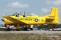 N9102Z @ LAL - 1951 North American T-28A, c/n: 50-201 at 2012 Sun N Fun - by Terry Fletcher