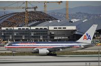 N319AA @ KLAX - Taxiing to gate at LAX - by Todd Royer
