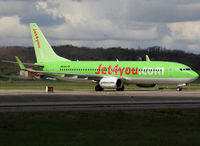 OO-JLO @ LFBO - Taxiing to the Terminal... still in Jet4You c/s - by Shunn311