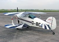 G-BOXH @ EGYK - Pitts S-1S, Elvington, May 2004. - by Malcolm Clarke