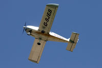 G-SJES @ EGBR - Cosmik EV-97 TEAMEUROSTAR UK, Breighton Airfield's 2012 April Fools Fly-In. - by Malcolm Clarke