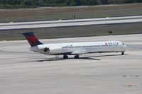 N925DL @ TPA - Delta MD-88 - by Florida Metal