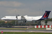 G-ECOI @ EGCC - on a 2 year wet lease with Brussels Airlines - by Chris Hall