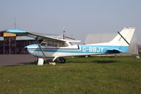 G-BBJY @ EGSF - Reims F172M, Conington Airfield, March 2007. - by Malcolm Clarke