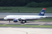 N124US @ TPA - USAirways A320 - by Florida Metal