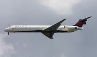N962DL @ TPA - Delta MD-88 - by Florida Metal