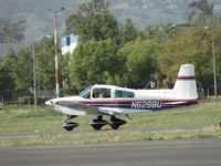 N6299U @ POC - Rolling out after landing - by Helicopterfriend