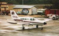 N402BL @ MZBZ - Tropic Air C402 seen at Belize 2 January 1991 - by John Oram