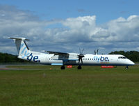 G-JEDV @ EGPH - Jersey 61LD Arrives at EDI - by Mike stanners