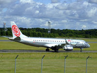 OE-IHA @ EGPH - Niki EMB-190 Taxiing to the Terminal - by Mike stanners