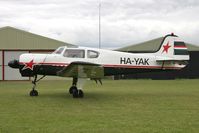 HA-YAK @ X5FB - Yakovlev Yak-18T, Fishburn Airfield, August 2007. - by Malcolm Clarke