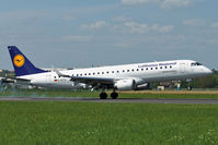 D-AECD @ LOWL - Lufthansa Cityline Embraer ERJ-190LR landing in LOWL/LNZ - by Janos Palvoelgyi