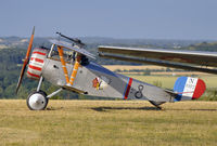 G-BWMJ @ LFFQ - Nieuport Scout - by Volker Hilpert