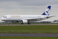 TC-FBO @ EGSH - Brand new Freebird A320 arriving at EGSH for the first time. - by Matt Varley
