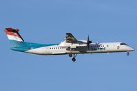 LX-LGC @ LOWW - Luxair DHC 8-400 - by Andy Graf-VAP