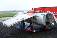 XP540 @ EGSX - now with its rear section removed - by Chris Hall