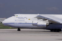 UR-82027 @ LMML - Antonov124 UR-82027 parked for an overnight stop in Malta on 1st April 2012. - by raymond