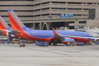 N799SW @ KPHX - Southwest Airlines Boeing 737-7QB, N799SW at gate D3, Terminal 4 Phoenix Sky Harbor. - by Mark Kalfas