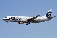 N755AS @ LAX - Alaska Airlines N755AS (FLT ASA251) from Los Cabos Int'l (MMSD/SJD) on short final to RWY 25L. - by Dean Heald