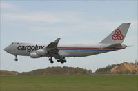 LX-WCV @ ELLX - Boeing 747-4R7F, - by Jerzy Maciaszek