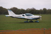 G-CGMM - seen at Stow Maries Airfiled 6 May 2012 - by Robert Banham