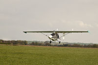 G-MVRO - G-MVRO grass hopping - by Richard Powley