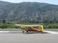 N2693E @ SZP - 1946 Aeronca 7CCM CHAMPION conversion from 7AC, Continental C90 90 Hp, taking the active - by Doug Robertson