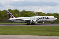 A7-BFD @ LUX - Touching down on rwy 24 after flight from Doha - by Jens Achauer