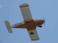 N711AZ @ SZP - 1970 Piper PA-28-235 CHEROKEE, Lycoming O-540-B4B5 235 Hp, takeoff climb Rwy 22 - by Doug Robertson
